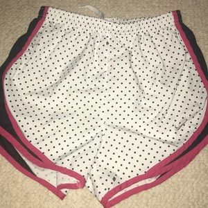 Polka dot Nike shorts